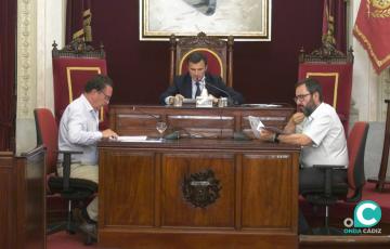 Pleno del Ayuntamiento de Cádiz