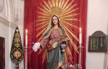 Este sábado se celebra la festividad de Santa Marta y saldrá en procesión a las 21 horas