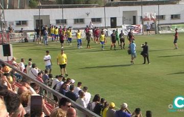 Imagen del amistoso del pasado año celebrado en el Municipal de Benalup-Casas Viejas
