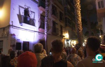 Calle La Palma anoche