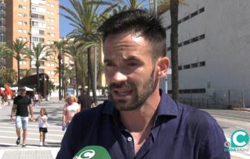 David de la Cruz, portavoz municipal de Adelante Izquierda Gaditana