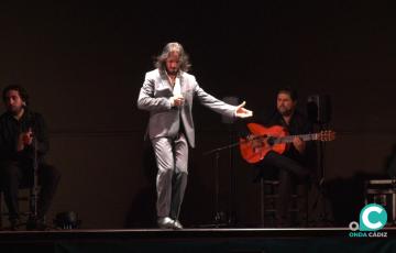 El bailaor Farruquito sobre el escenario del Baluarte de la Candelaria 