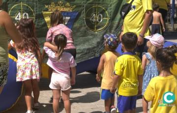 La Fan Zone cuenta con multitud de actividades para los más pequeños