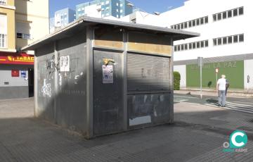 Quiosco en la calle Alcalde Blázquez