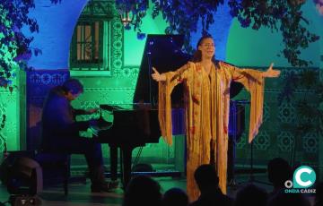 La artista Marina Heredia 