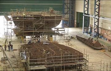 La construcción de los buques para la Armada mantendrá unos 700 puestos de trabajo vinculados al astillero de San Fernando