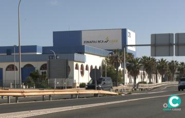 Recinto exterior de la Zona Franca