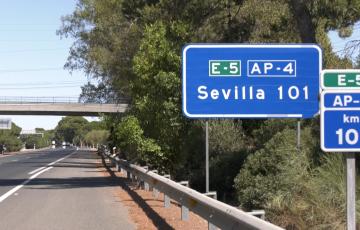 Autopista Cádiz-Sevilla 