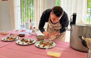Una imagen del concurso gastronómico organizado por Diputación.