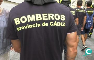 Imagen de un agente de Bomberos 
