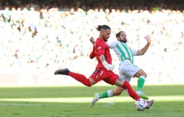 Conan Ledesma fue decisivo para sumar en el Benito Villamarín (Foto: Cádiz CF)