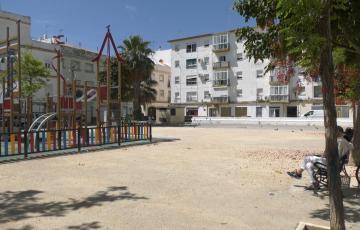 Lugar donde se ha hallado el cuerpo del hombre sin hogar