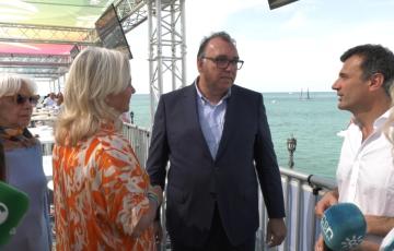 Arturo Bernal: "El principal activo del Sail GP en Andalucía son los gaditanos".