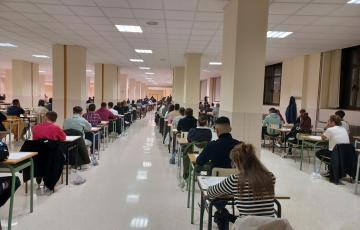 Los aspirantes se examinan durante este fin de semana.