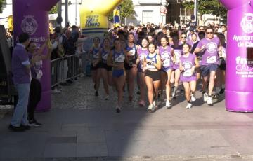 Una marcha contra la violencia hacia las mujeres.