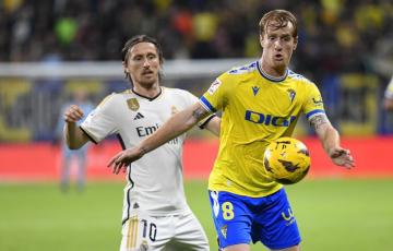 El Real Madrid alcanza el liderato con los 3 puntos sumados (Foto: Cádiz CF)