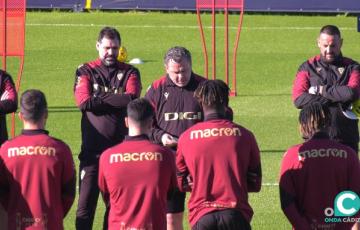 La primera plantilla cadista ha trabajado en la Ciudad Deportiva 