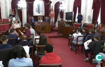 Imagen del acto en el Salón de Plenos 