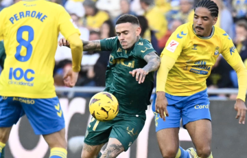 El delantero cadista no pudo finalizar el encuentro ante la UD Las Palmas (Foto: Cádiz CF)