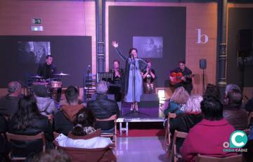 Momento del Concierto Flamenco en La Merced. 
