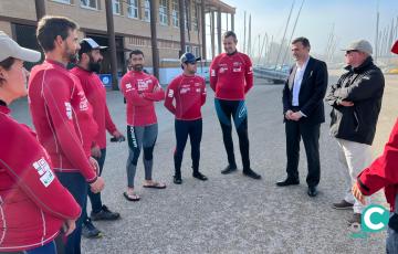 Foiling Base de la Sail GP en Cádiz 