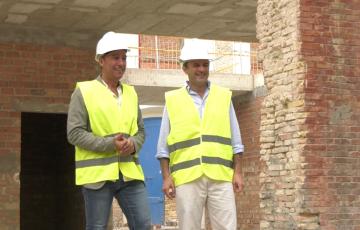 Técnicos de la Comisión Europea y el Ministerio de Hacienda visitan algunas obras de la EDUSI