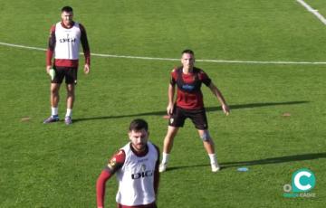 Fede San Emeterio trabajó con normalidad en la primera sesión de la semana