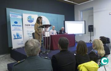 La concejala de Salud, Gloria Bazán, durante su intervención en las jornadas 