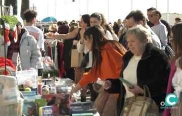 Unos 20 tenderetes han prsumido de género en el Paseo 