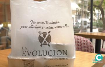 Interior del restaurante La Evolución. 