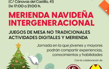 Merienda navideña Intergeneracional