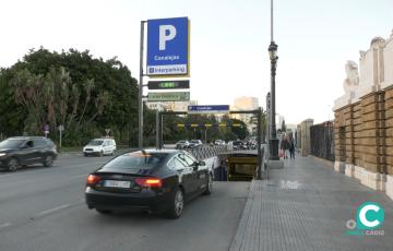 Aparcamiento subterráneo de Canalejas. 
