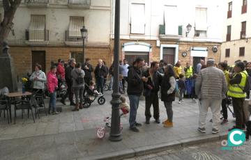 Movilización de ciudadania por la petonalización de Veedor