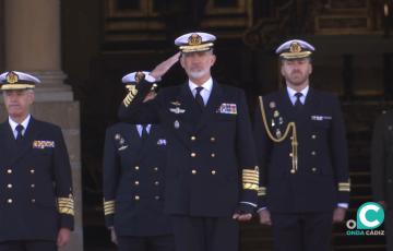 El Rey Felipe VI visita la Escuela de Suboficiales de la Armada