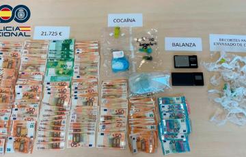 Material intervenido por la Policía Nacional en el marco de la "Operación Caramelo".