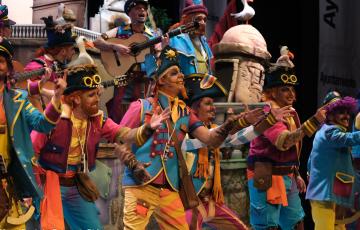 Comparsa, Los colgaos