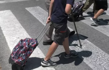 Flampa Gades considera importante mejorar la seguridad de los caminos al cole.