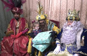 Los Magos de Oriente en la Fundación Cajasol.