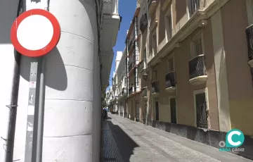 La Calle Veedor, reabierta al tráfico. 