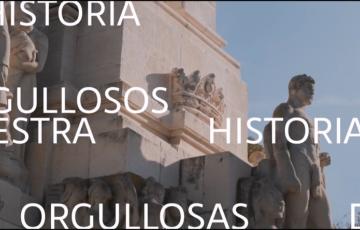 Detalle del anuncio promocional de Cádiz en FITUR 