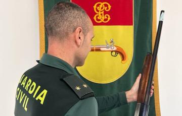 Campaña de prevención de la Guardia Civil para evitar la sustracción de armas.