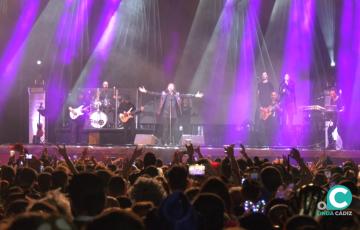 Momento del concierto de Arrebato en San Antonio. 