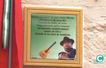 La placa ha sido descubierta este miércoles.