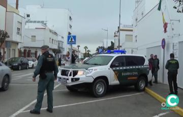Agentes de la Guardia Civil durante un operativo en la provincia 