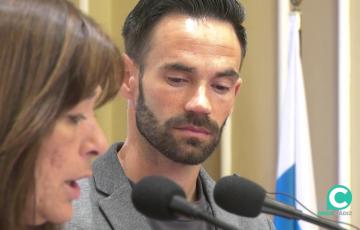 David de la Cruz y Helena Fernandez concejales de Adelante Izquierda Gaditana 