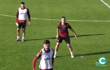 Fede San Emeterio en una sesión de entrenamiento 