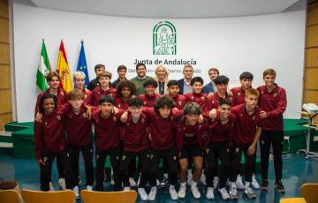 Imagen de la visita a la sede de la delegación del Gobierno de la Junta en Cádiz.