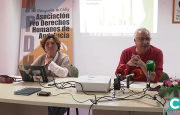 Presentación del balance de atención a inmigrantes de APDHA. 