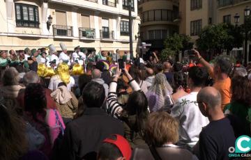 Batalla de coplas en la Plaza del Palillero. 