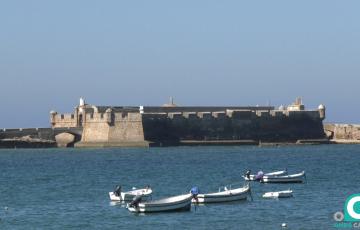 Imagen del Castillo de San Sebastián. 